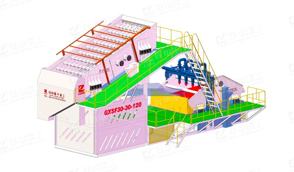 GXSF系列g(shù)效篩分回收機